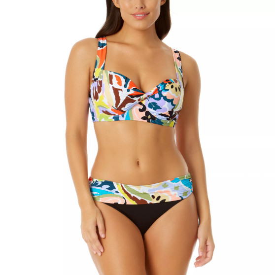 Women's Retro Twist Underwire Top & Bottoms