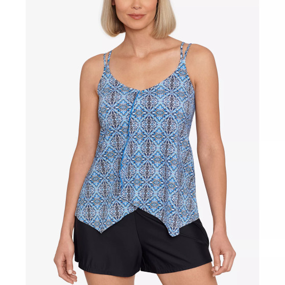 Women's Handkerchief Hem Tankini & Swim Shorts, Created for Macy's