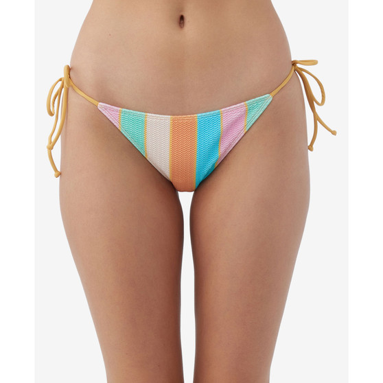 Juniors' Mayan Striped Maracas Side-Tie Bikini Bottoms