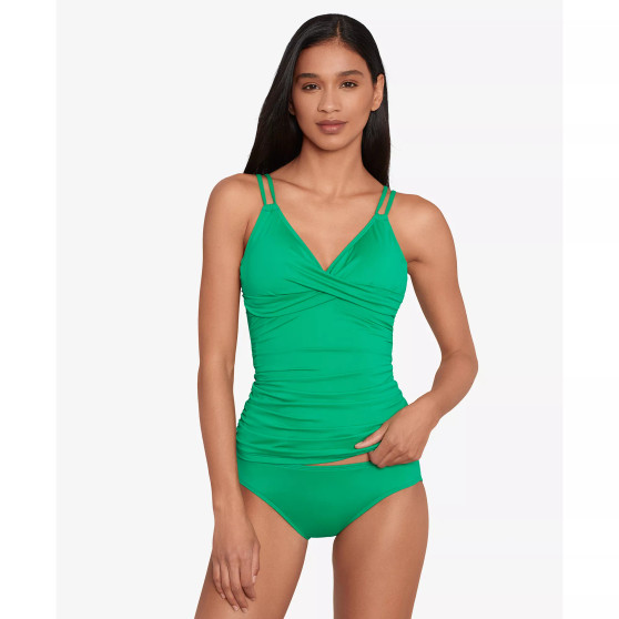 Women's Double-Strap Twist Underwire Camikini & Hipster Bottoms