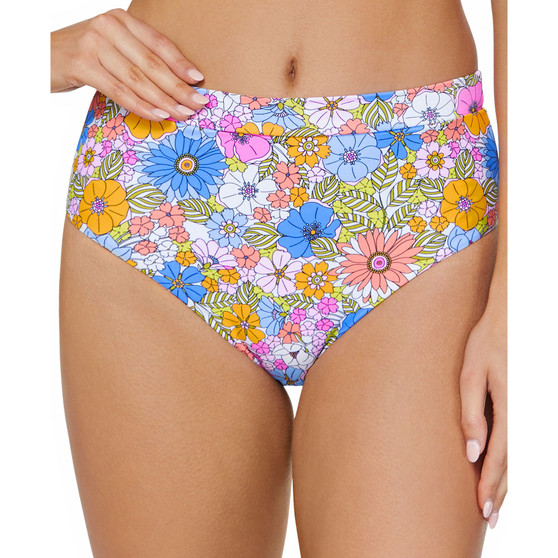 Juniors' Tropics High-Waist Bikini Bottoms