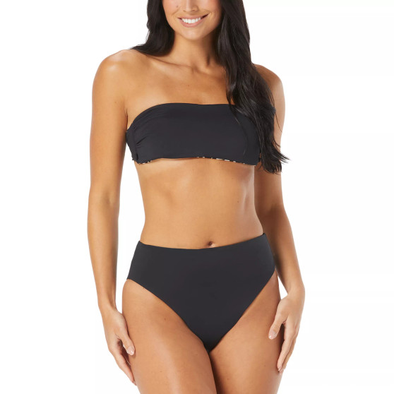 Women's Reversible Bandeau Bikini Top & Bottoms