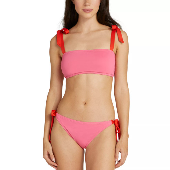 Women's Tie-Shoulder Bikini Top & Tie-Side Bottoms
