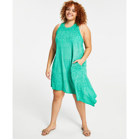 Plus Size Beach Date Cover-Up Dress