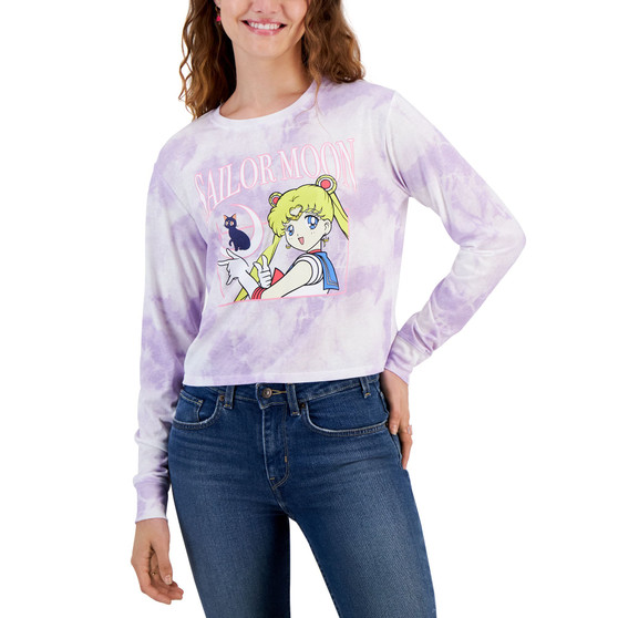Juniors' Sailor Moon Long-Sleeve T-Shirt