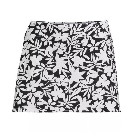 Women's Plus Size Tummy Control Swim Skirt Swim Bottoms Print