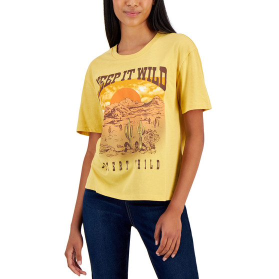 Juniors' Keep It Wild Short-Sleeve T-Shirt