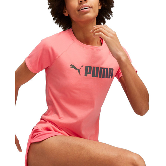 Women's Fit Logo-Print Crewneck Training Tee