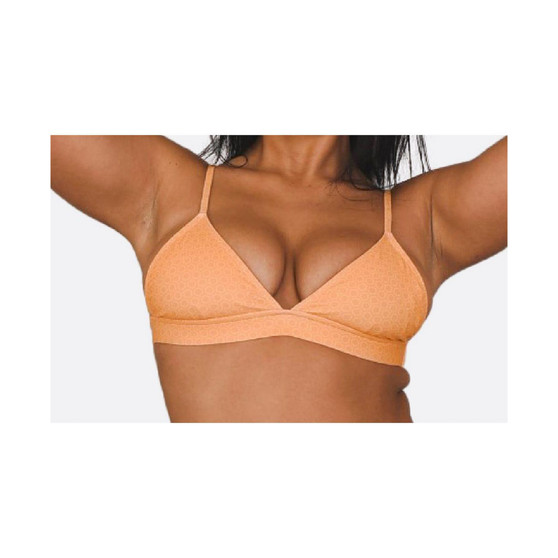 Tangerine Squeeze Boost 'Em Up Women's Bikini Top