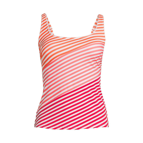 Women's DD-Cup Chlorine Resistant Square Neck Underwire Tankini Swimsuit Top Adjustable Straps