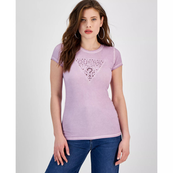 WOMEN'S Eyelet Logo T-Shirt