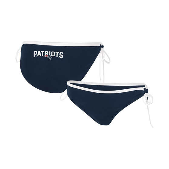 Women's Navy New England Patriots Perfect Match Bikini Bottom