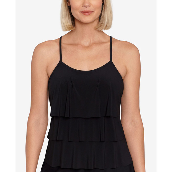 Women's Triple-Tier Tankini Top, Created For Macy's