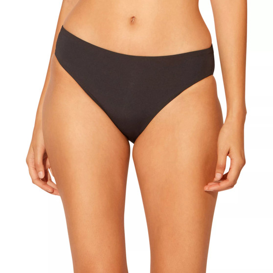 Ruched-Back Bikini Bottoms