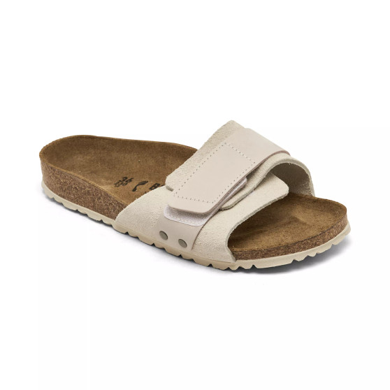 Women's Oita Suede Leather Slide Sandals from Finish Line
