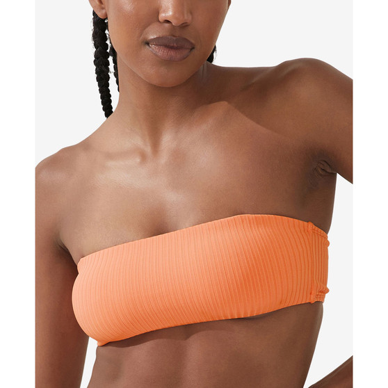 Women's Bandeau-Neck Removable-Strap  Bikini Top