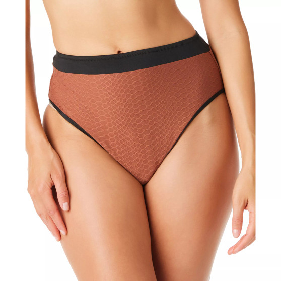 Women's Snake Bite Banded High-Leg Swim Bottoms