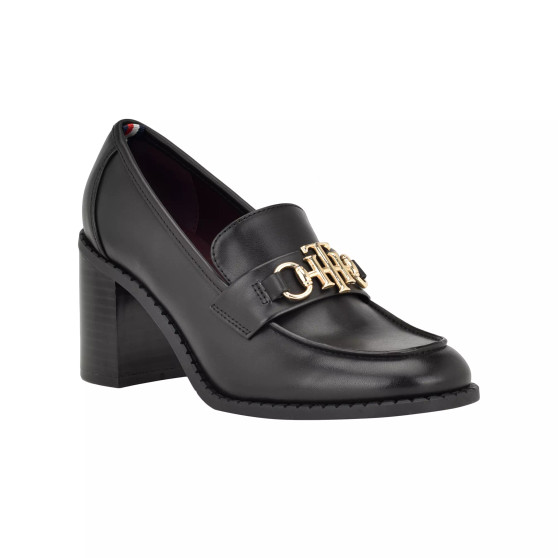 Women's Hazen Heeled Ornamented Loafers