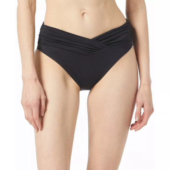 Women's Gathered V-Waistband Bikini Bottoms