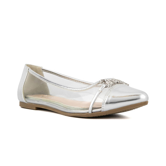 Women's Pixie Slip-on Lucite Flats