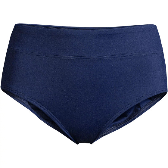 Women's Petite High Waisted Bikini Swim Bottoms