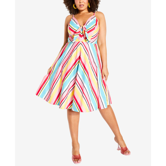 Trendy Plus Size Holly Sleeveless Dress