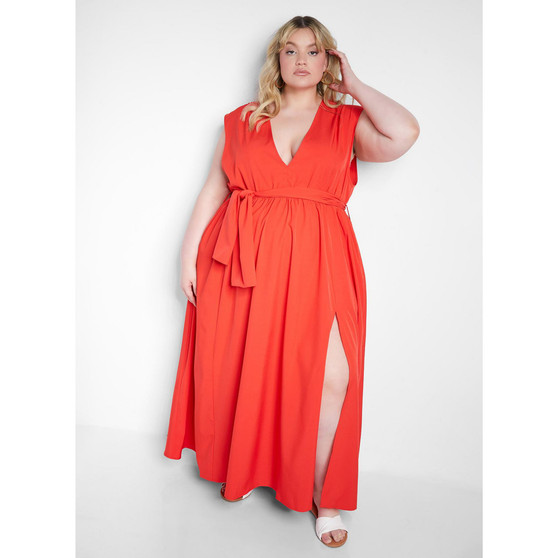 Women's Plus Size Maxi A Line Dress