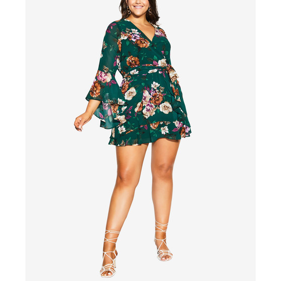 Trendy Plus Size Mia V-neck Dress