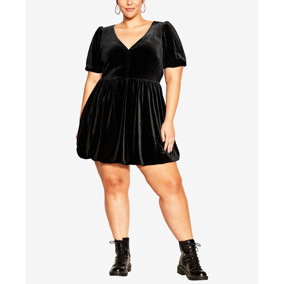 Trendy Plus Size Ada Short Sleeve Dress