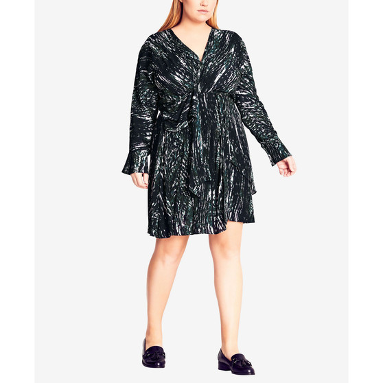 Trendy Plus Size Twist Tracks Dress