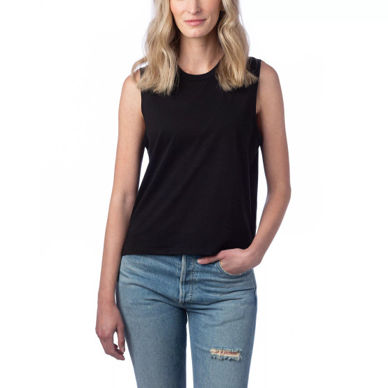 Women's Go-To Cropped Muscle Tank Top