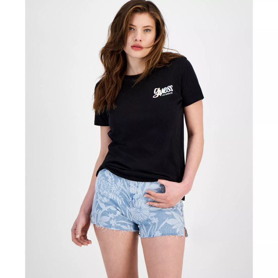 Women's Rainbow Cherry Graphic Cotton Easy T-Shirt