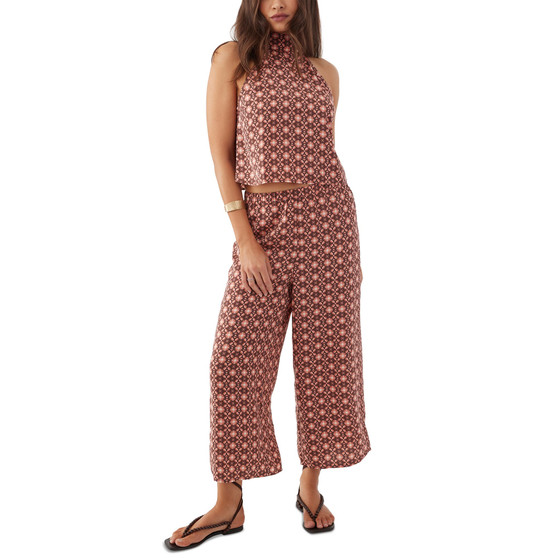 Juniors' Justine Geo Satin Halter Top, Created for Macy's