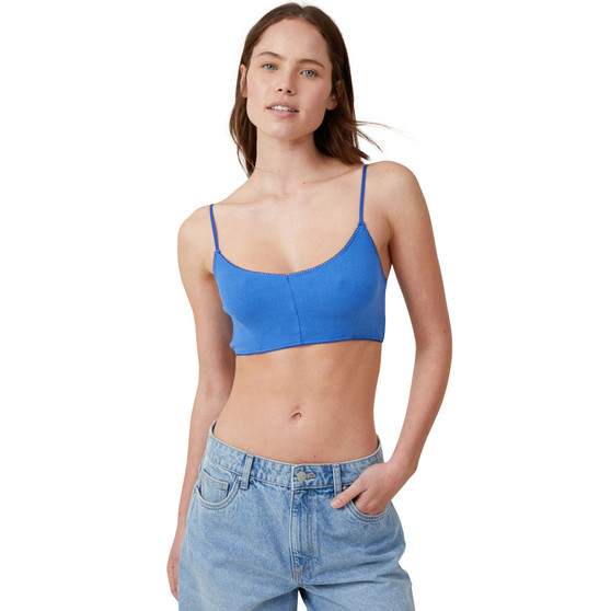 Women's Pointelle Crop Cami Top