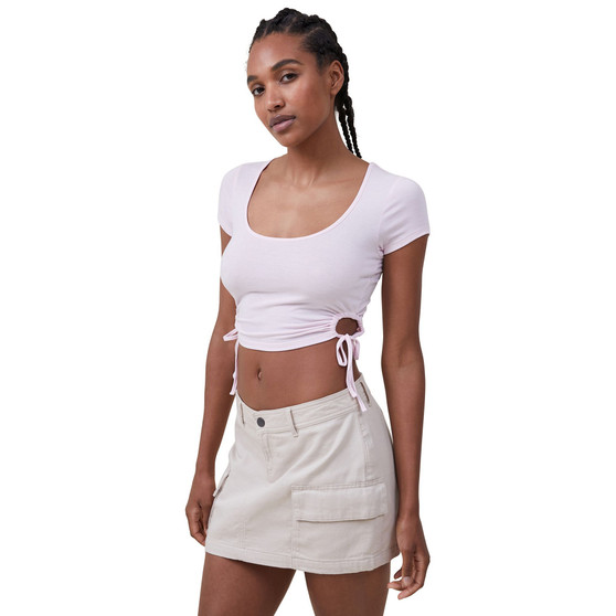 Women's Christie Rouched Short Sleeve Top