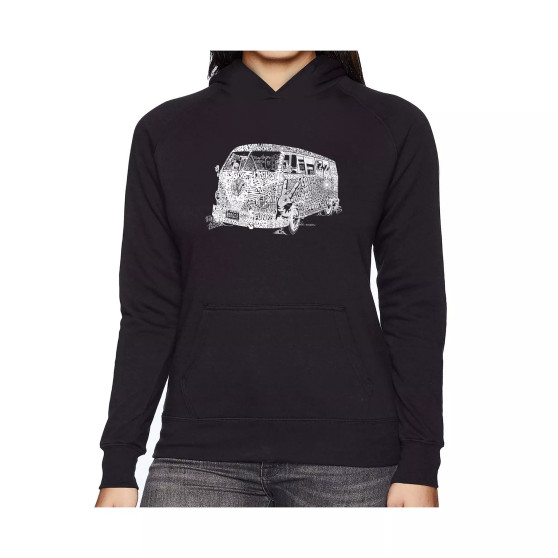 Women's Word Art Hooded Sweatshirt -The 70's