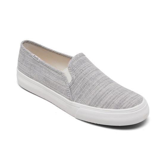 Women's Double Decker Canvas Slip-On Casual Sneakers from Finish Line