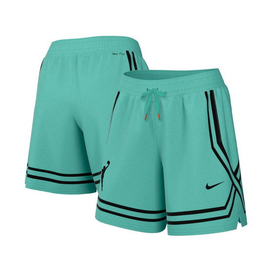 Women's Mint WNBA Logowoman Team 13 Crossover Shorts
