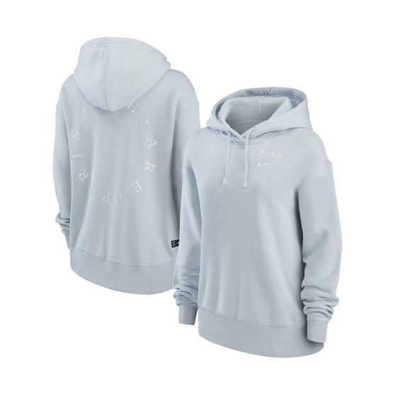 Women's Gray Paris Saint-Germain Sportwear Pullover Hoodie