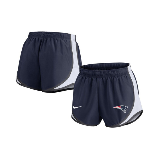Women's Navy New England Patriots Performance Tempo Shorts