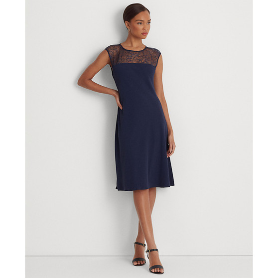 Women's Beaded Georgette Cocktail Dress