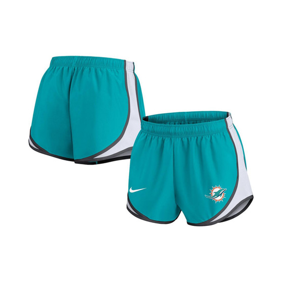 Women's Aqua Miami Dolphins Performance Tempo Shorts