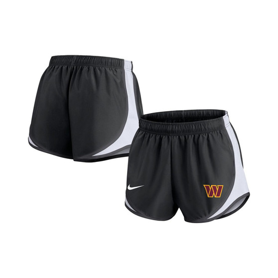 Women's Black Washington Commanders Performance Tempo Shorts