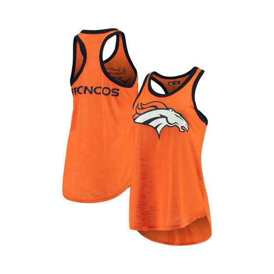 Women's Orange Denver Broncos Tater Tank Top