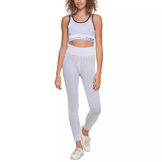 Women's Ribbed Medium Impact Sports Bra & High-Rise 7/8 Leggings