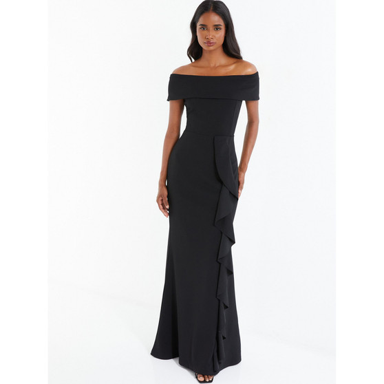 Women's Off The Shoulder Maxi Dress