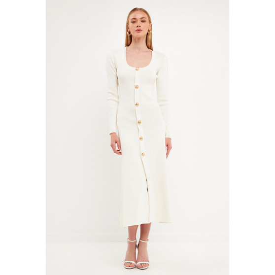 Women's Button-Down Maxi Dress