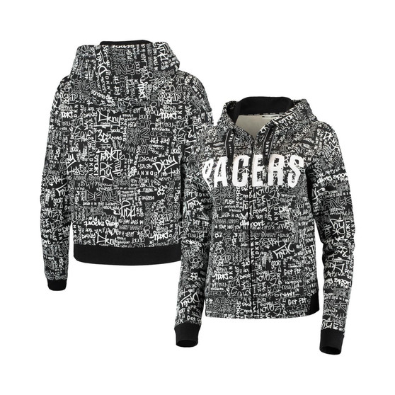 Women's Black Indiana Pacers Urban Full-Zip Hoodie