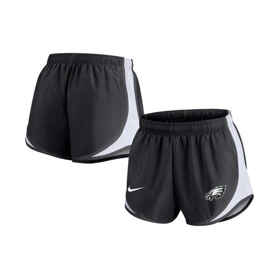 Women's Black Philadelphia Eagles Tempo Shorts