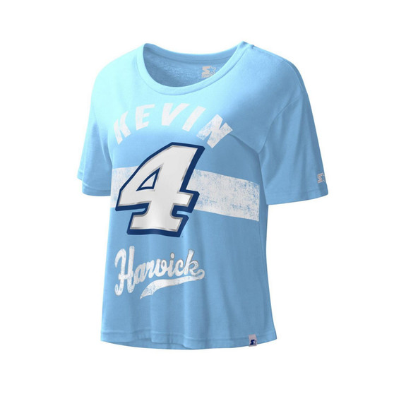 Women's Light Blue Kevin Harvick Record Setter T-shirt